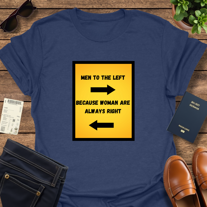 MEN TO THE LEFT
